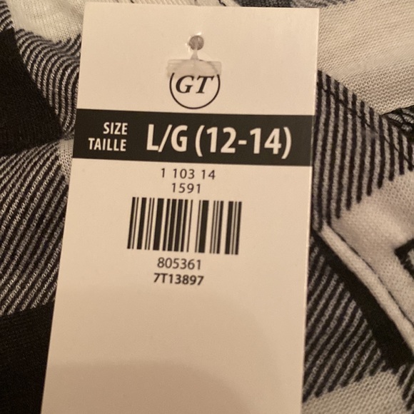 Girls Checkered Long Sleeve - Picture 4 of 4